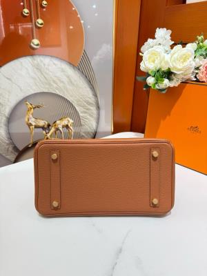 wholesale quality hermes birkin 25 gold matte alligator and togo touch